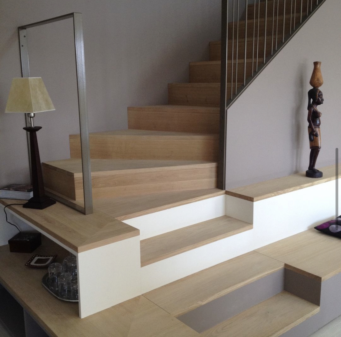 Fabrication installation escalier Caulnes